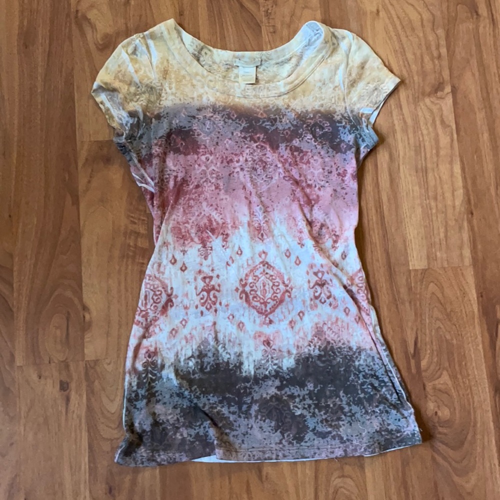 Ladies Multi-Colored SL Shirt